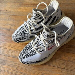 Yeezy Boost 350 V2 Zebra - White/Black with Cream Sole